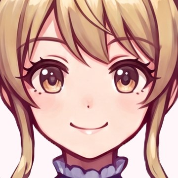 エモ子の表情（ほほえみ）