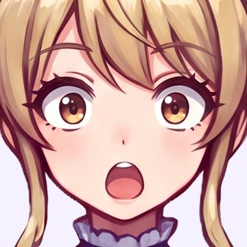 エモ子の表情（驚き）