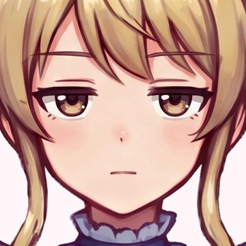 エモ子の表情(ジト目)