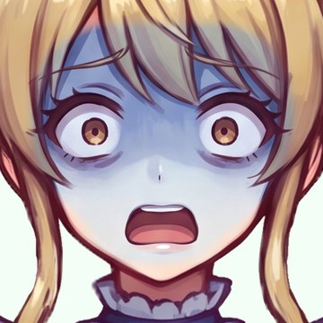 エモ子の表情（青ざめ）
