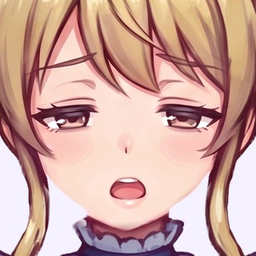エモ子の表情(ねむい)