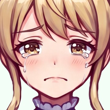 エモ子の表情(泣き)
