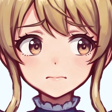 エモ子の表情（不安）