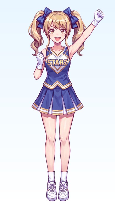 エモ子の衣装（チアリーダー）