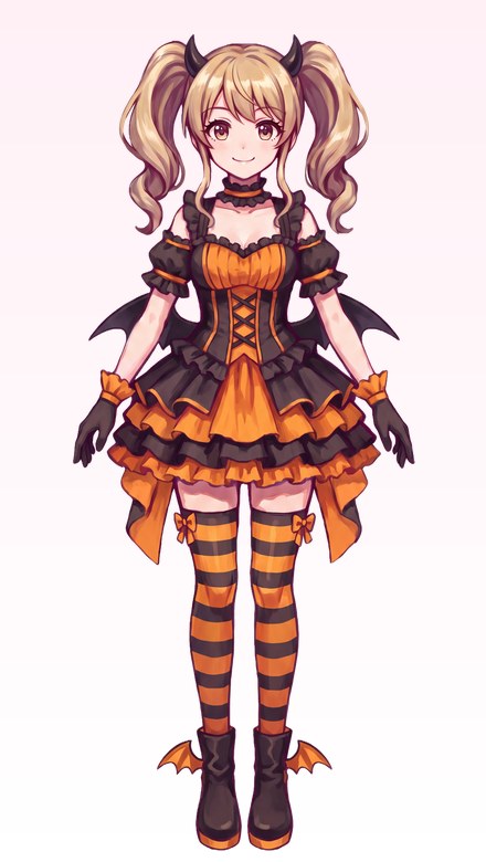 エモ子の衣装(ハロウィン)