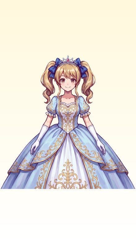 エモ子の衣装（お姫さま）