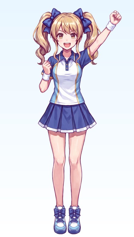 エモ子の衣装（テニスウェア）